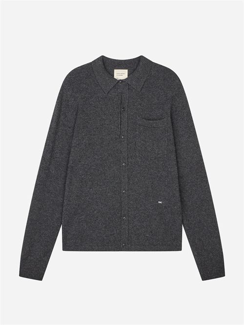 PEOPLES REPUBLIC OF CASHMERE ORIGINAL BUTTON DOWN POLO DARK GREY